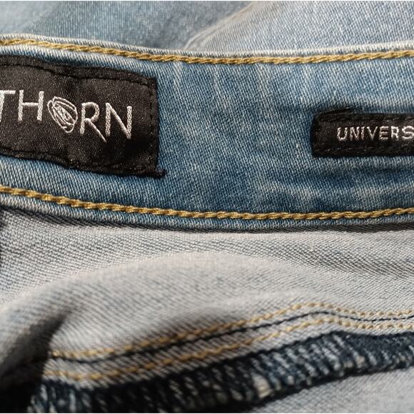 THORN Universal Fit Jeans with Ankle Lacings Size 8 - Picture 4 of 5